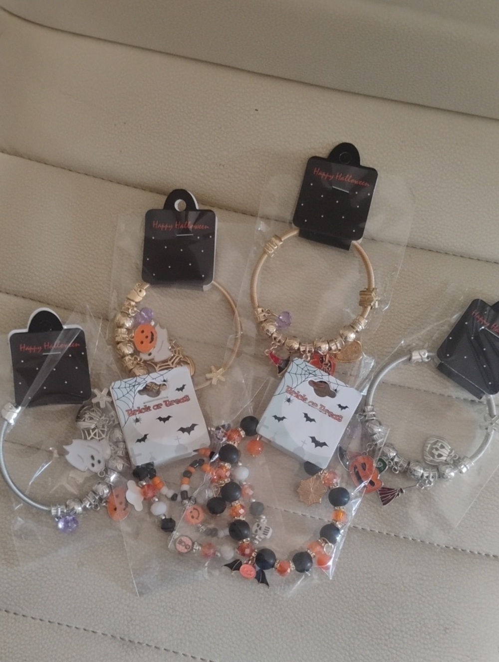 Halloween charm bracelet bundle